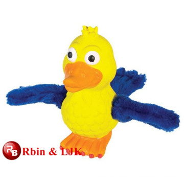 OEM suave ICTI peluche de juguete de fábrica perro juguete felpa pato